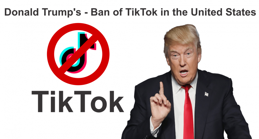 U.S. President Donald Trump Ban TikTok