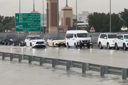 Heavy rain sweeps across Dubai and the wider United Arab Emirates
