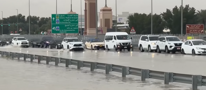 Heavy rain sweeps across Dubai and the wider United Arab Emirates