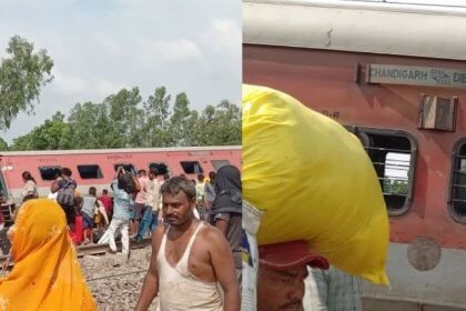 चंडीगढ़-डिब्रूगढ़ एक्सप्रेस के 12 डिब्बे पटरी से उतरे, चार की मौत