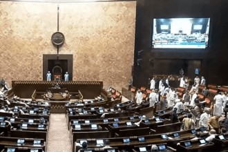 मोदी का दहाड़ सुन सदन से छोड़ भागा विपक्ष | राज्यसभा में PM मोदी की स्पीच, विपक्ष का वॉकआउट:PM बोले- पेपर लीक के दोषियों को छोड़ेंगे नहीं; मणिपुर की स्थिति सामान्य हो रही है