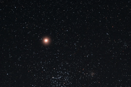 Mars meets the Wolf Moon. Tomorrow you can see the Red Planet skim by the first full Moon of 2025