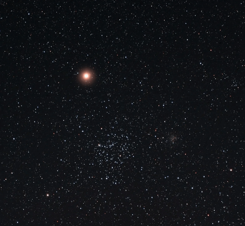 Mars meets the Wolf Moon. Tomorrow you can see the Red Planet skim by the first full Moon of 2025